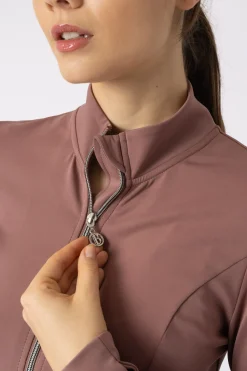 Clearance bvertigo B Vertigo Sarah trrenings-/ridejakke med folder til dame Burlwood