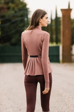 Clearance bvertigo B Vertigo Sarah trrenings-/ridejakke med folder til dame Burlwood