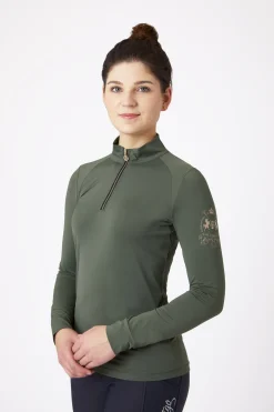 Hot bvertigo B Vertigo Sidney treningsskjorte til dame BeetleGreen