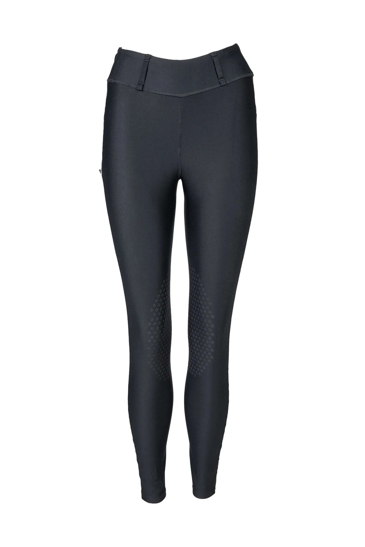 Online backontrack Back on Track Carmen kneforsterkede ridetights til dame Black