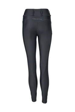 Online backontrack Back on Track Carmen kneforsterkede ridetights til dame Black
