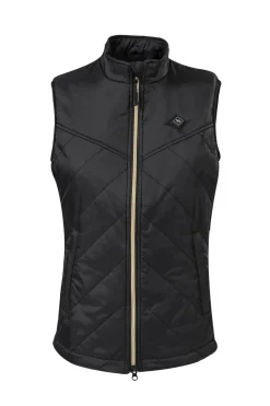 backontrack Back on Track Etna oppvarmet vest for kvinner Black