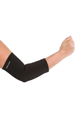 backontrack Back on Track fysioterapeutisk albuebeskytter, 4-veis stretch Black