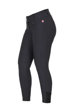 Online backontrack Back on Track Katie kneforsterkede ridebukser til dame Black