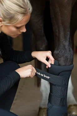 Sale backontrack Back On Track Quick Royal stallbandasjer Black