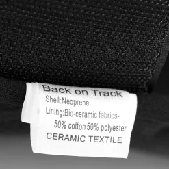 Hot backontrack Back On Track treningsbelegg, foran Black