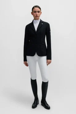 Hot boss Elisa Show Bluse White