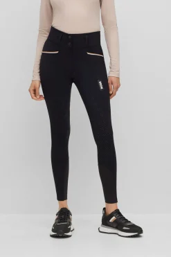 Sale boss Hailey ridebukse med full grep for kvinner Black