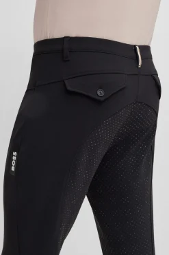 Best boss Jim ridebukser med fullgrep Black