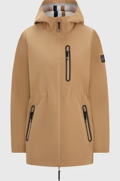Sale boss Lenie Hard Shell parka Camel