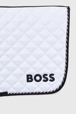Online boss Monogram Sprangpad White