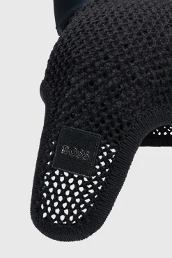 Online boss monokrom fluemaske Black