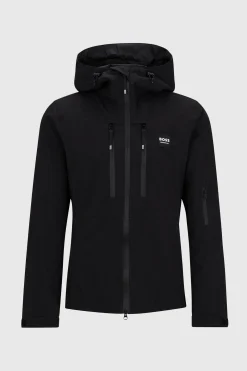 Best boss Neil Regnjakke Black