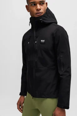 Best boss Neil Regnjakke Black