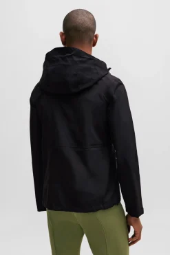 Best boss Neil Regnjakke Black