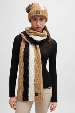 boss skjerf Signature Camel