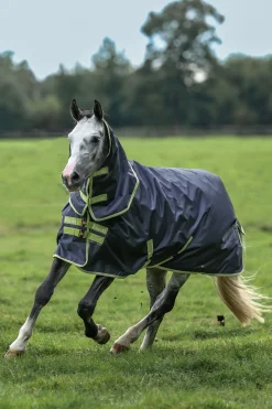 Outlet bucas Oasis utedekken + halsstykke sett, 100g PhantomDarkGrey/Citronelle