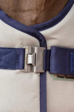 bucas Power Light utegangsdekken med høy hals, 0 g Silver/DarkBlue