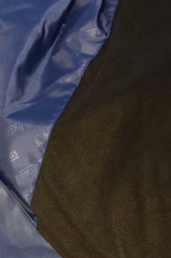 bucas Smartex Rain utedekken med stor hals, 0g Blue/White