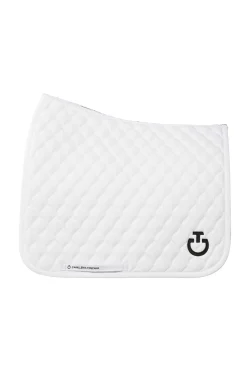 cavalleriatoscana Cavalleria Toscana Jersey Dressage Saddle Pad WH/AB