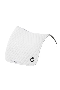 cavalleriatoscana Cavalleria Toscana Jersey Dressage Saddle Pad WH/AB