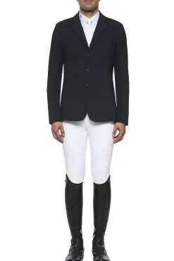 Hot cavalleriatoscana Cavalliera Toscana Tech Knit Zip herre-turneringsjakke DB/AB