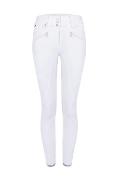 Discount cavallo Cavalcaja G helforsterket ridebukse med høyt liv, dame WH/AB