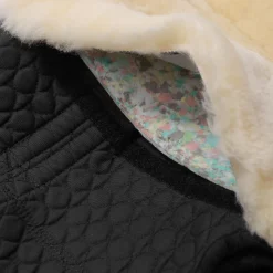 christ Basic Plus Barbaksal med sauefell Anthracite/Black