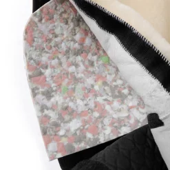 Sale christ Western salpad uten borrelås, ullhøyde 30mm Black/Off-White