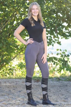 covalliero ClassicStar ridebukser, dame GraphiteDarkgrey