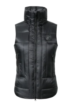 Hot covalliero damequiltet vest Black