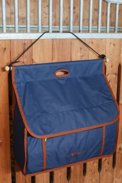 Clearance covalliero Milano boksbag DarkBlue/LightBrown