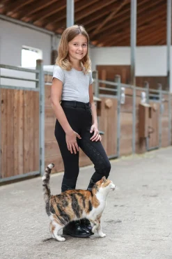 Discount covalliero Organomic ridebukser, barn Black