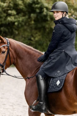 Hot elt Ontario Dame vinterrideparka deepblue