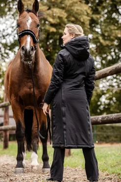 Clearance elt Opal Dame vinterridekåpe black