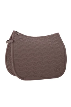 Outlet eskadron Classic Sports Dressur Sadel Cloth Sparkle Floral SS24 Smoketaupe