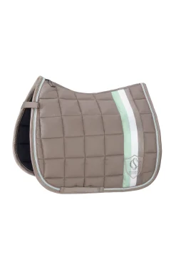 Outlet eskadron Classic Sports Dressur Sadelduk Big Square Cotton SS24 Velvettaupe