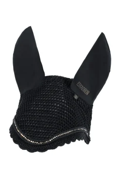 Clearance eskadron Heritage AW24 Crystal Ørehette Black