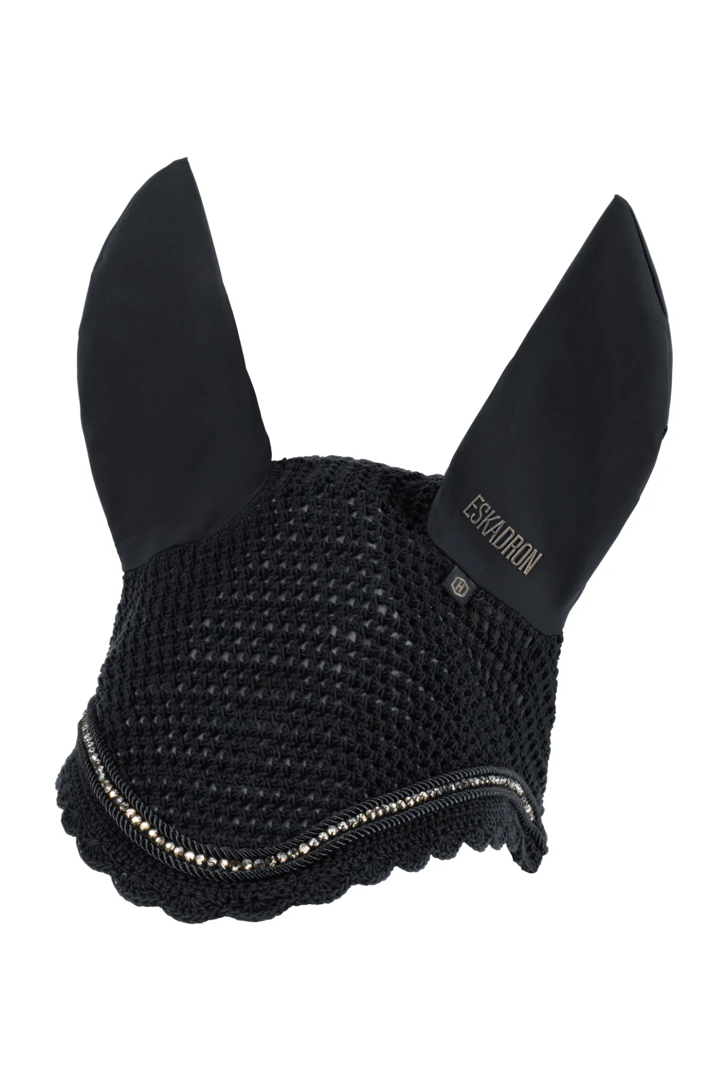 Clearance eskadron Heritage AW24 Crystal Ørehette Black