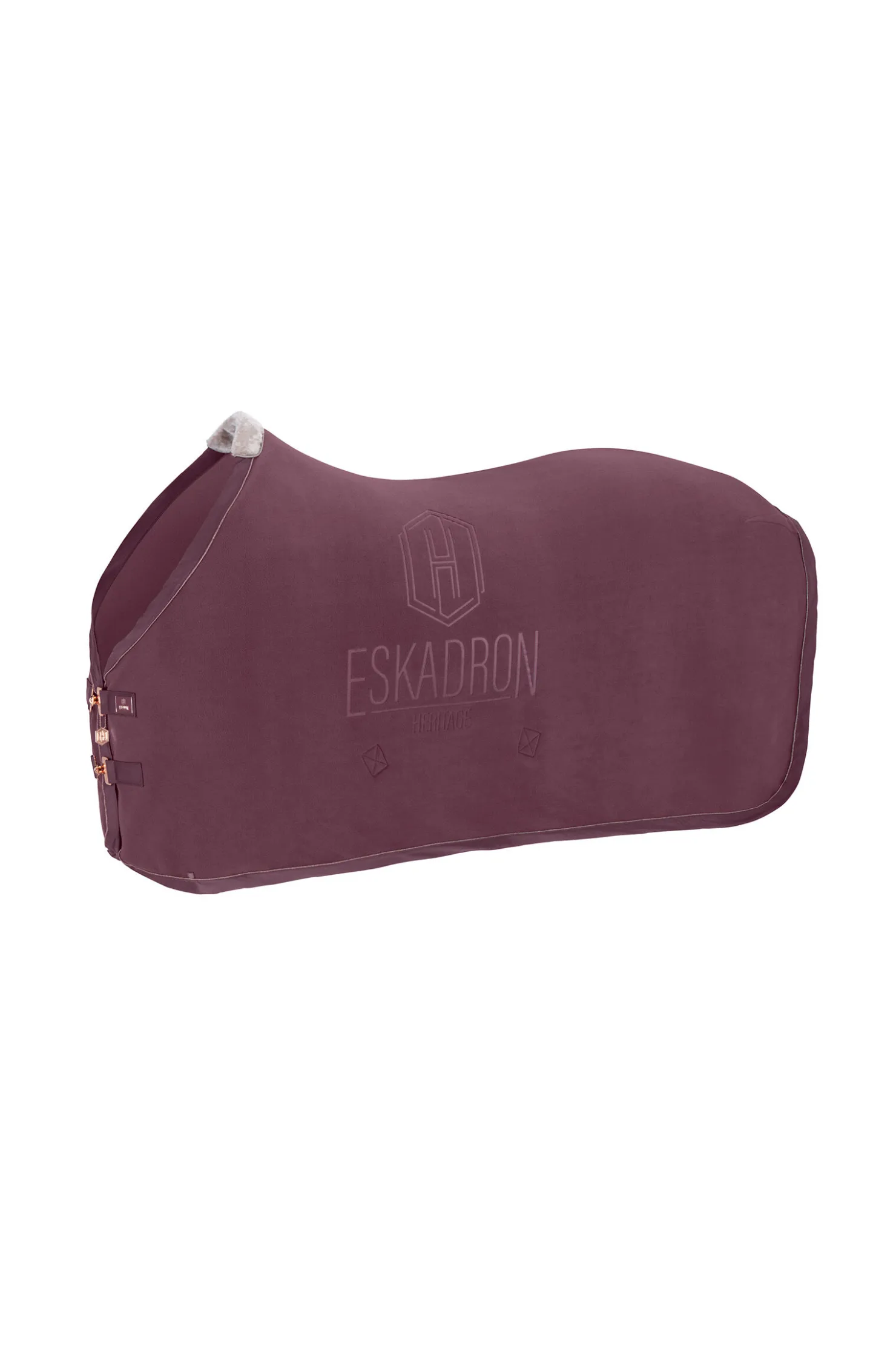 Hot eskadron Heritage AW2023 Fleece Stamp cooler dekken til shettis CassisPurple