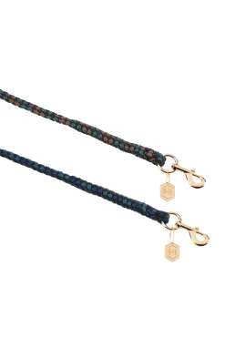 Online eskadron Heritage AW24 leietau med karabinkrok Black-VintageGreen-TrueBlue