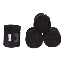 Best finntack Pro fleecebandasjer Black