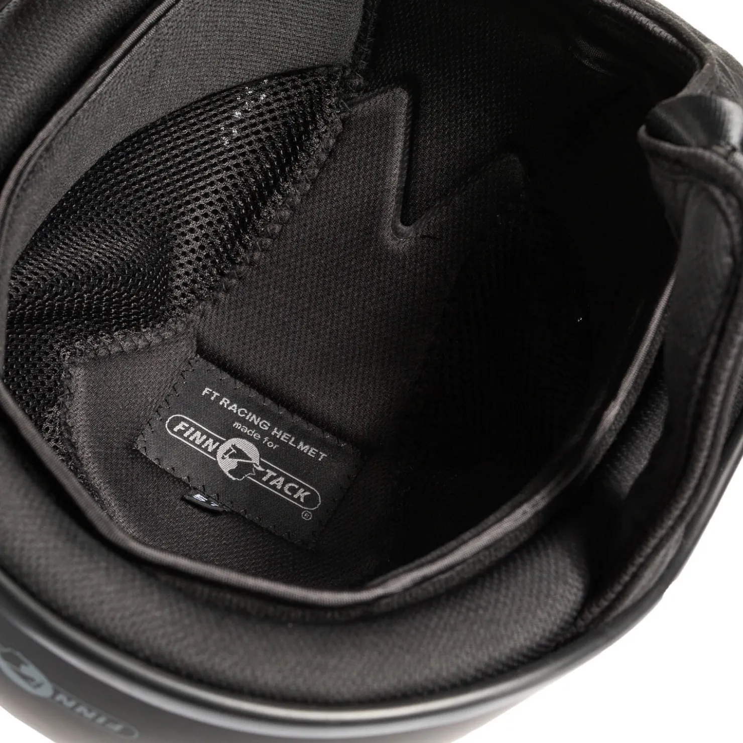 Clearance finntack Pro jockeyhjelm Black