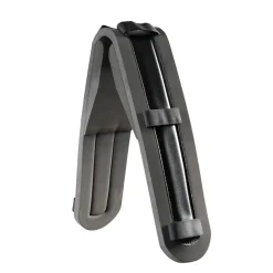 Discount finntack Pro syntetisk fransk sele pad Black