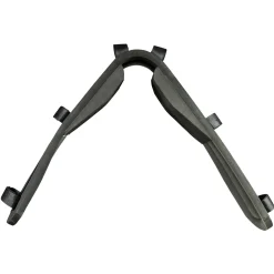 Discount finntack Pro syntetisk fransk sele pad Black