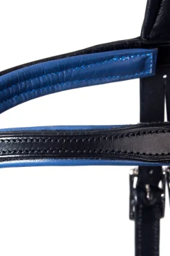 Clearance fra F.R.A. Freedom Riding Articles Aruba bittløst hodelag med tøyler (system 3) Black