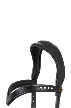 New fra F.R.A. Freedom Riding Articles Glory hodelag Hackamore med tøyler (system 2), svart Black