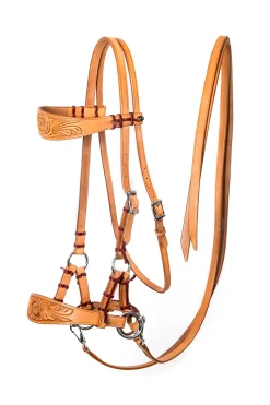 fra F.R.A. Freedom Riding Articles Diego bitless bridle Natural