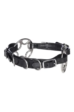 Hot fra F.R.A. Freedom Riding Articles Caval komplett cavemore hodelag (system 2) med saks og tøyler Black