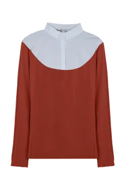 Hot harcour Pannie konkurranseskjorte for kvinner Tibetanred